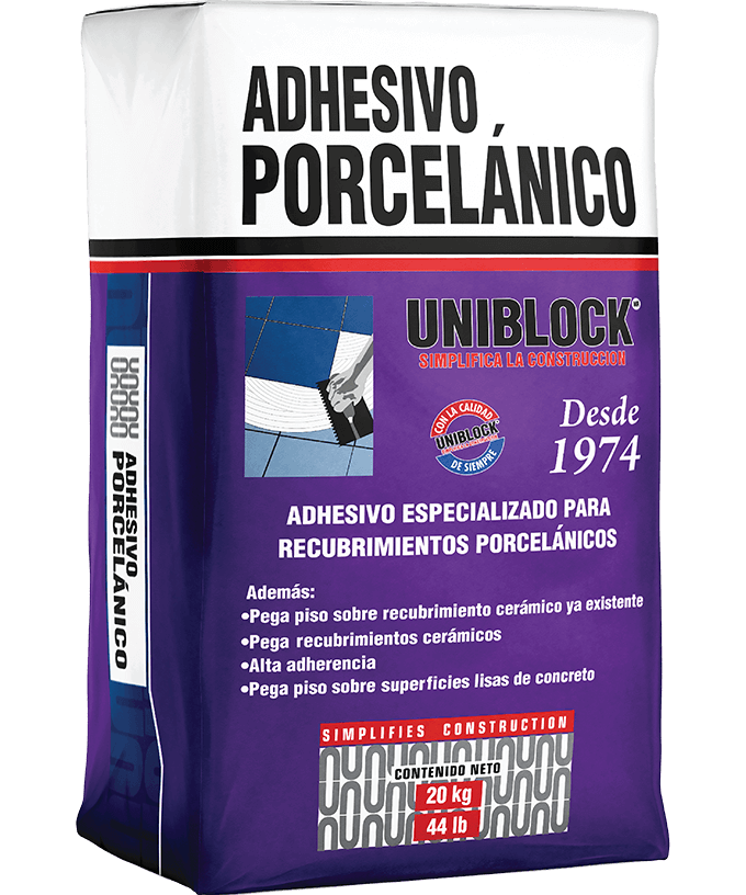 Adhesivo Porcelánico